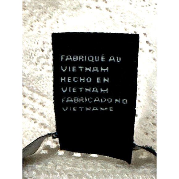 Forever 21 Size Medium Beige Knit Crop Top Sweater Soft Texture Cozy City Classi - Picture 8 of 9